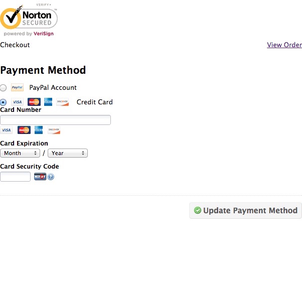 Payment Page Broken